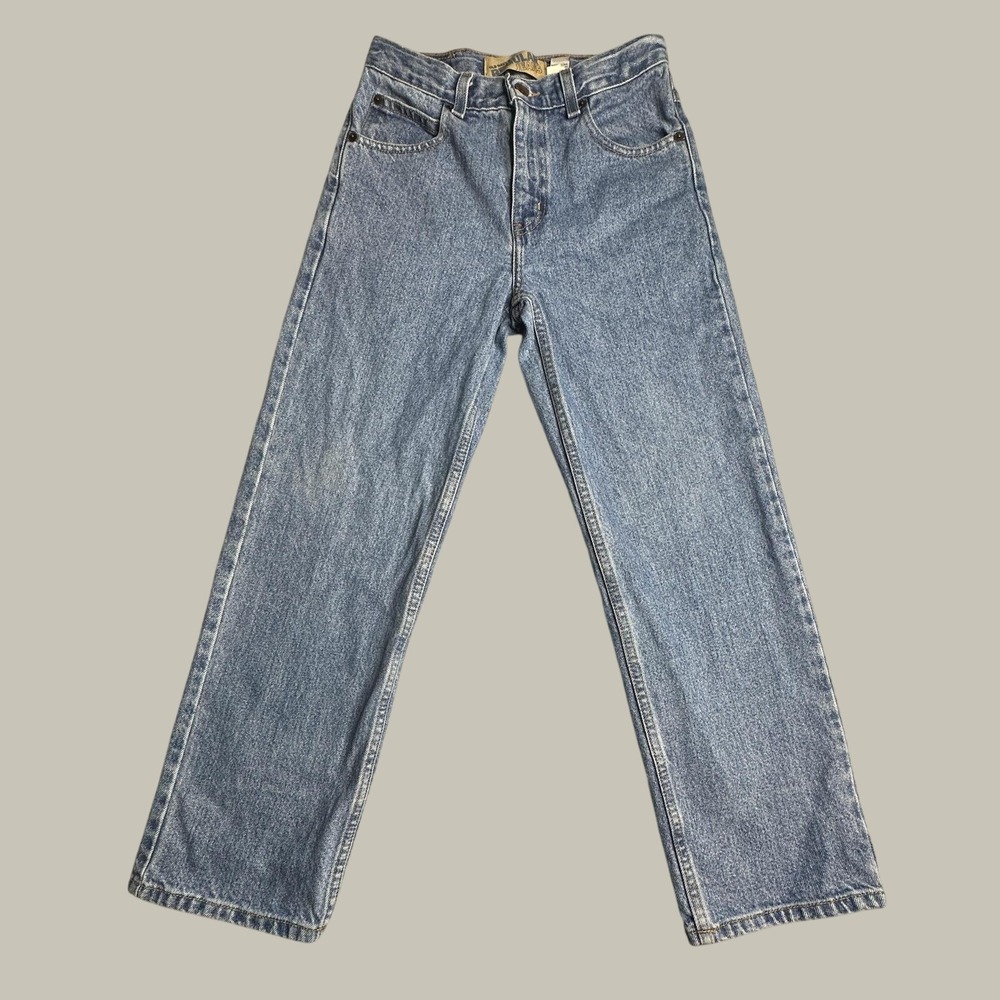 Old Navy Jeans Kids 12 Regular Straight Leg Blue Denim 100% Cotton EXCELLENT